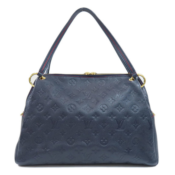 Louis Vuitton Ponthieu PM Marine Rouge Tote Bag Empreinte - Picture 2 of 7